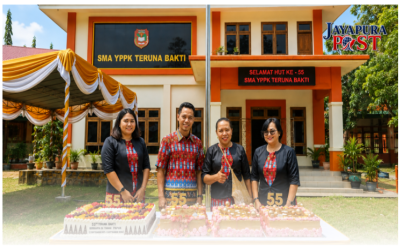 Dari Generasi ke Generasi, SMAS Teruna Bakti 55 Tahun Mengabdi Untuk Pendidikan Di Papua